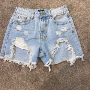 Pretty little thing jean shorts!